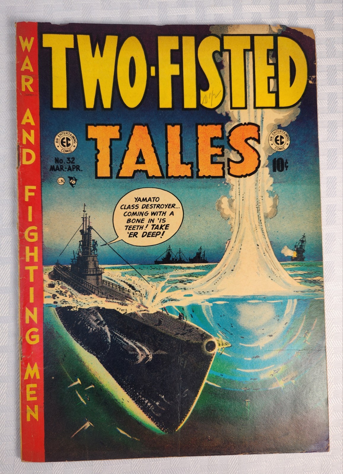 Two Fisted Tales #32 1953 EC Comics Submarine Two Fisted Tales #32 1953 EC Comics Submarine