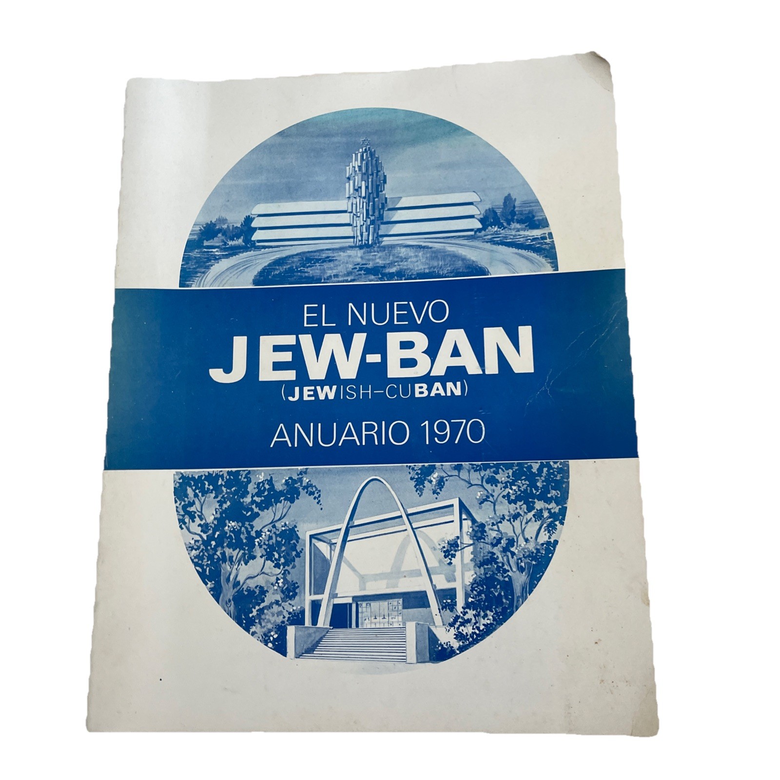 El Nuevo Jew-Ban (Jewish Cuban) Anuario 1970 Miami 