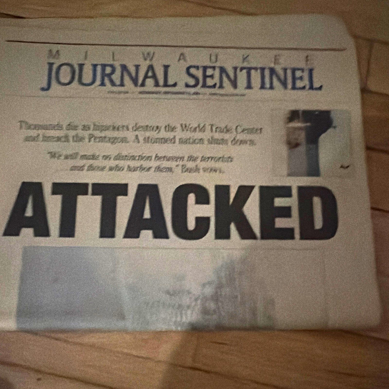 Milwaukee Journal Sentinel Newspaper \