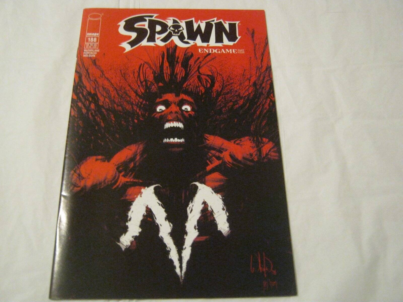 IMAGE COMICS 2009 FIRST PRINT SPAWN #188 END GAME PT4 MCFARLANE PORTACIO HOLGUIN