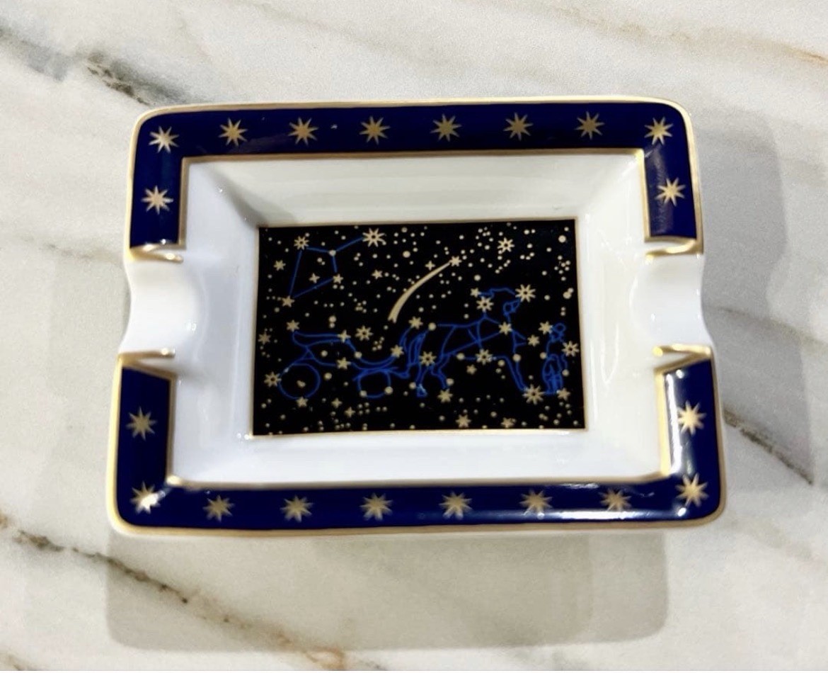 HERMES ceramic star ashtray vintage rare from japan