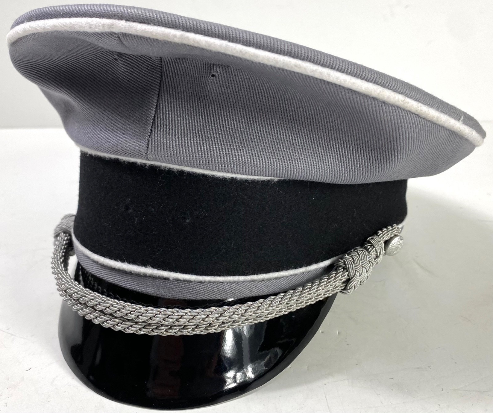 WWII GERMAN WAFFEN OFFICER M1938 PEAK WWII GERMAN WAFFEN OFFICER M1938 PEAK