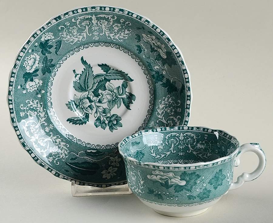 Spode Camilla Light Green  Cup & Saucer 676377