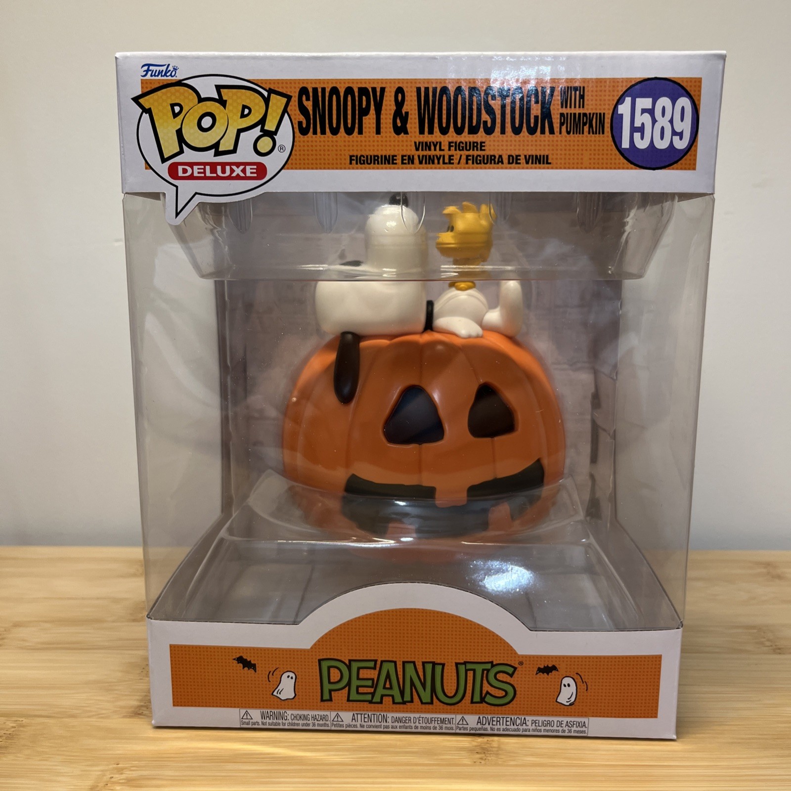 Funko Great Pumpkin Charlie Brown Snoopy & Woodstock w/ Pumpkin #1589