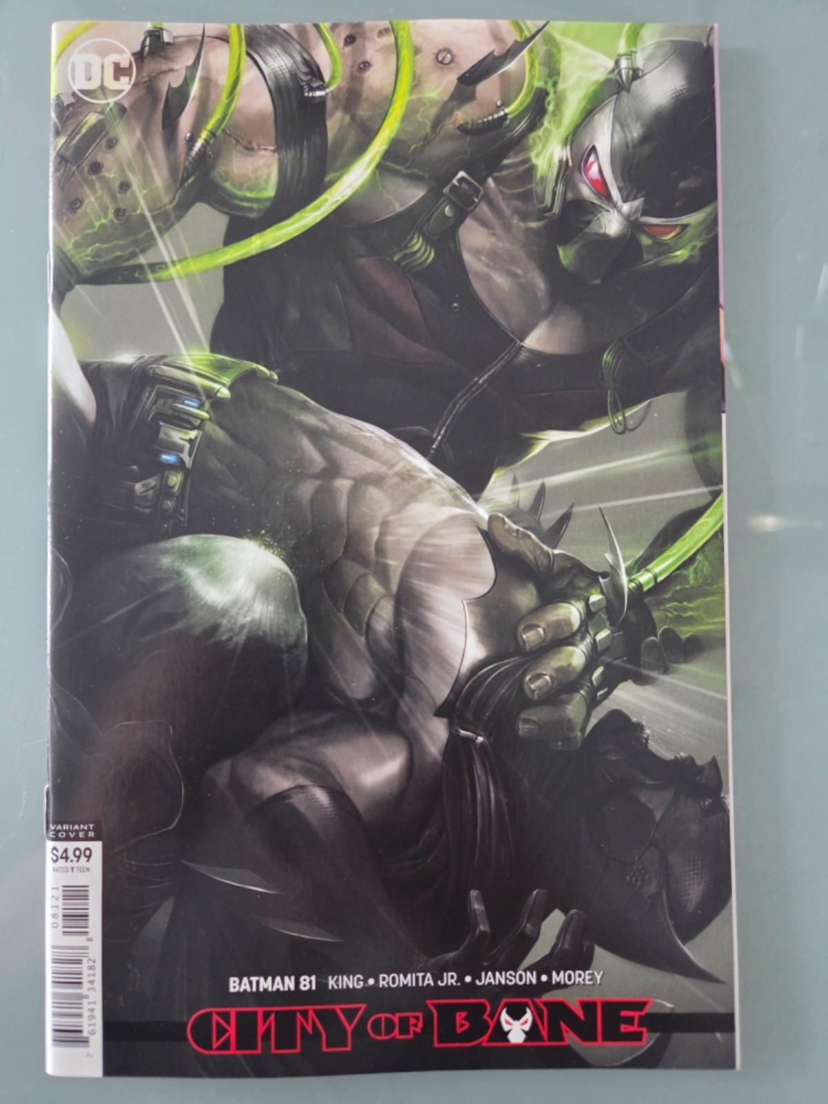 BATMAN #81 (2019) DC COMICS CARDSTOCK VARIANT CITY OF BANE COVER TOM KING