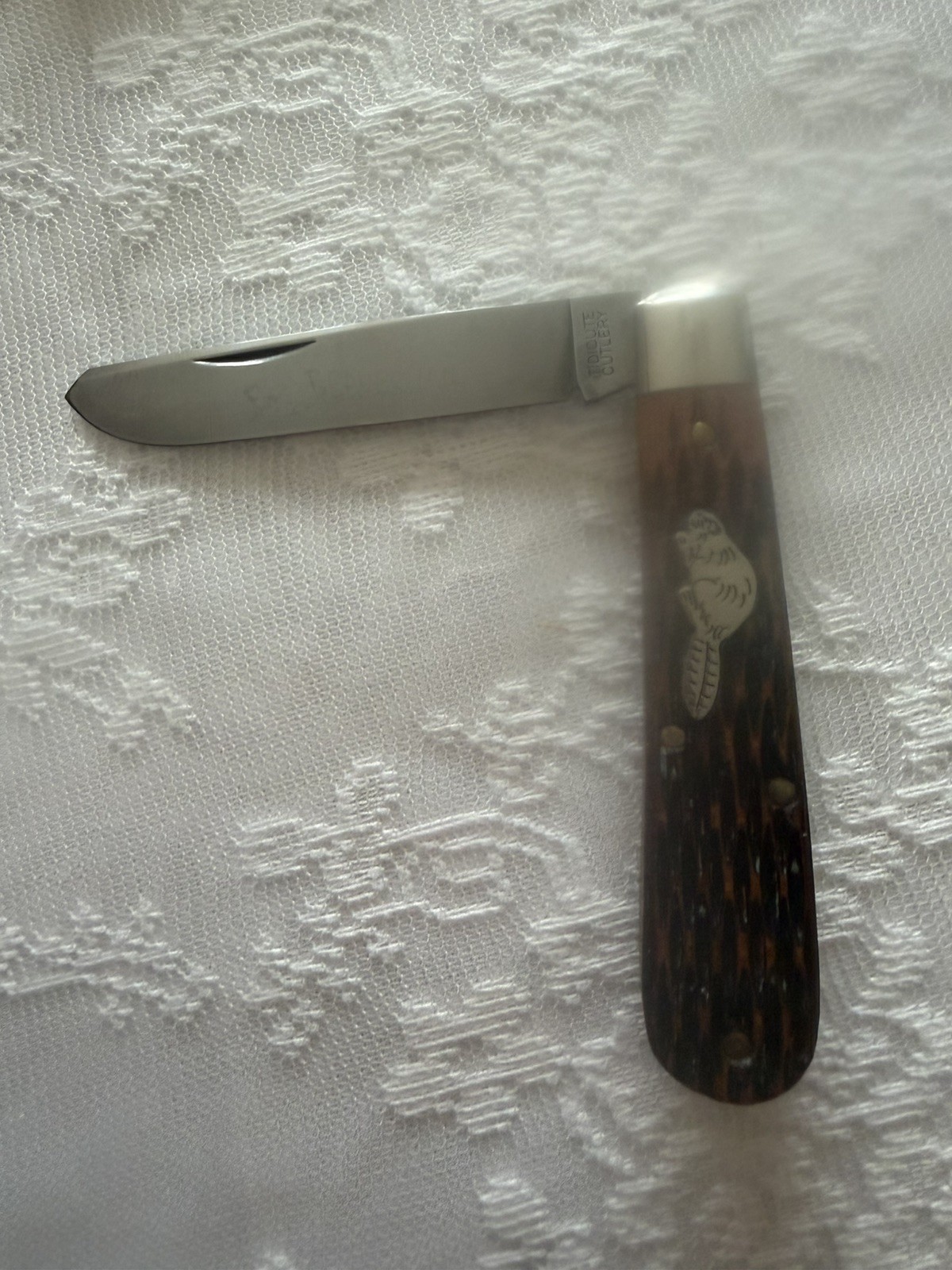 🦫 GEC Great Eastern Cutlery 39 Beaver Tail Jigged Brazilian Cherry 🦫
