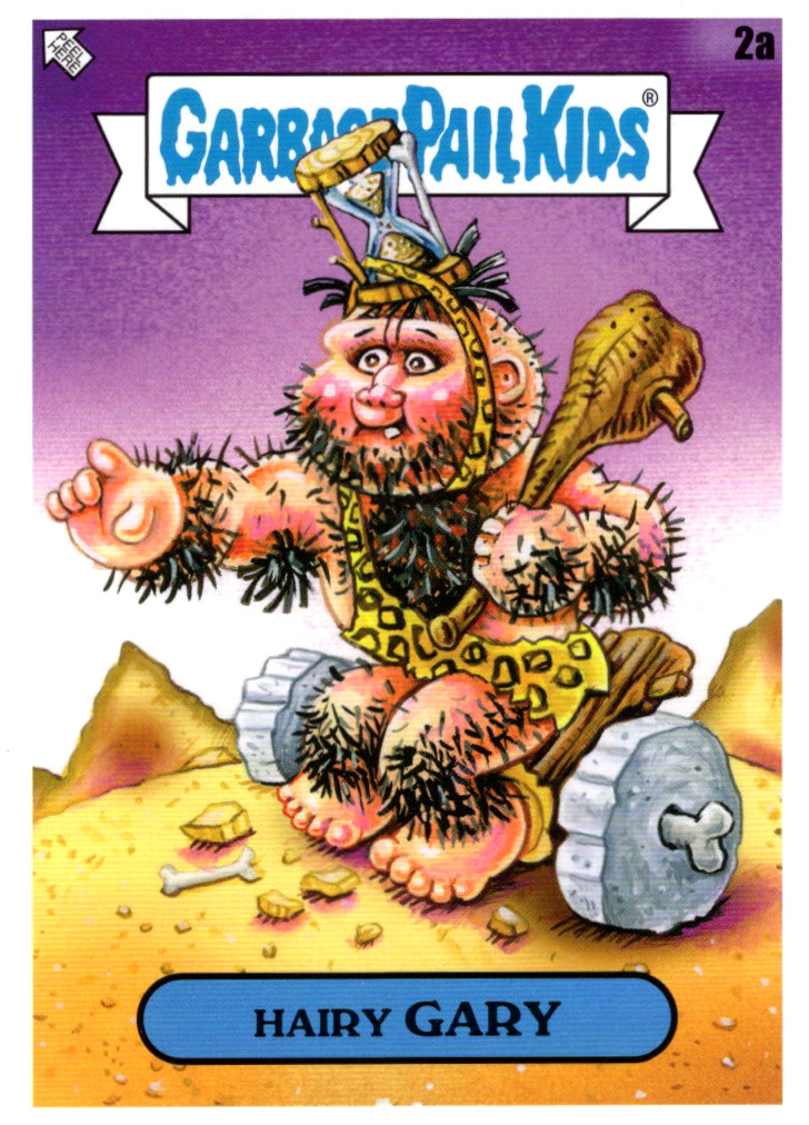 2023 GARBAGE PAIL KIDS GPK INTERGOOLACTIC TIME WARP BASE HAIRY GARY 2a NM
