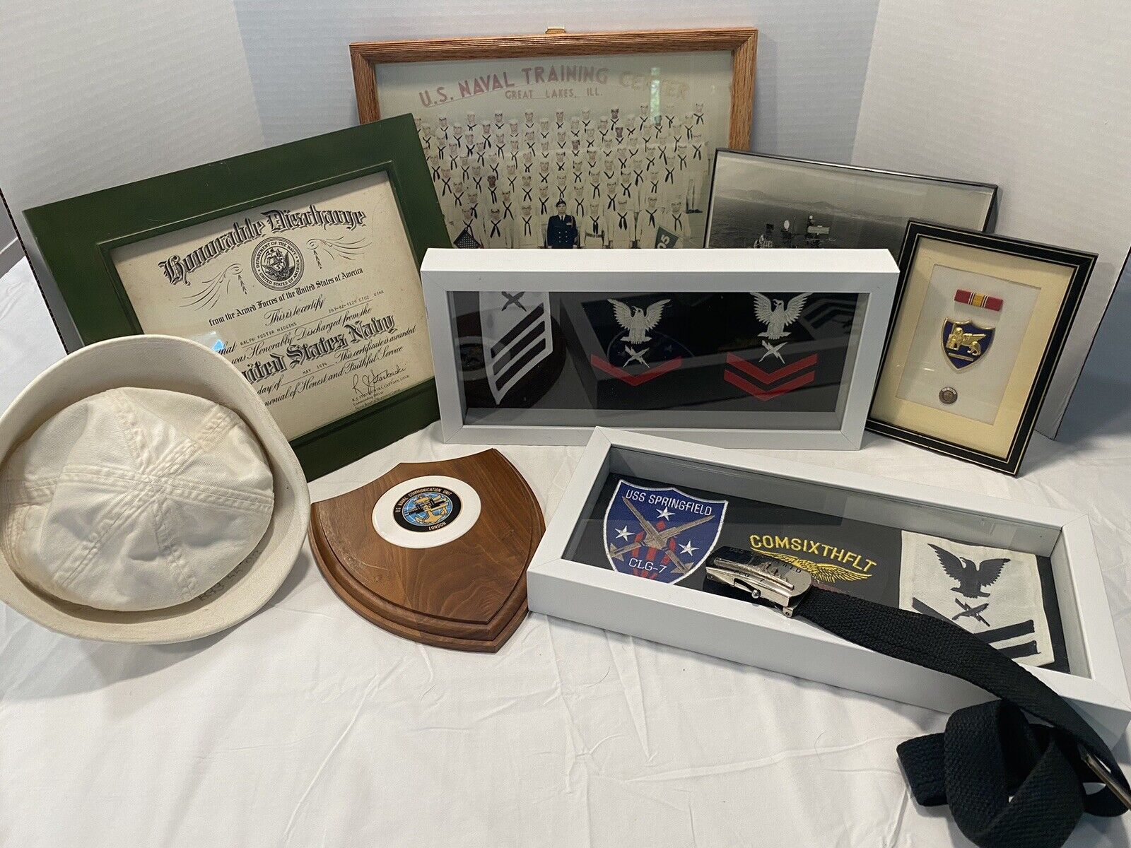 US Navy Memorabilia United States Military Vintage Early 70’s