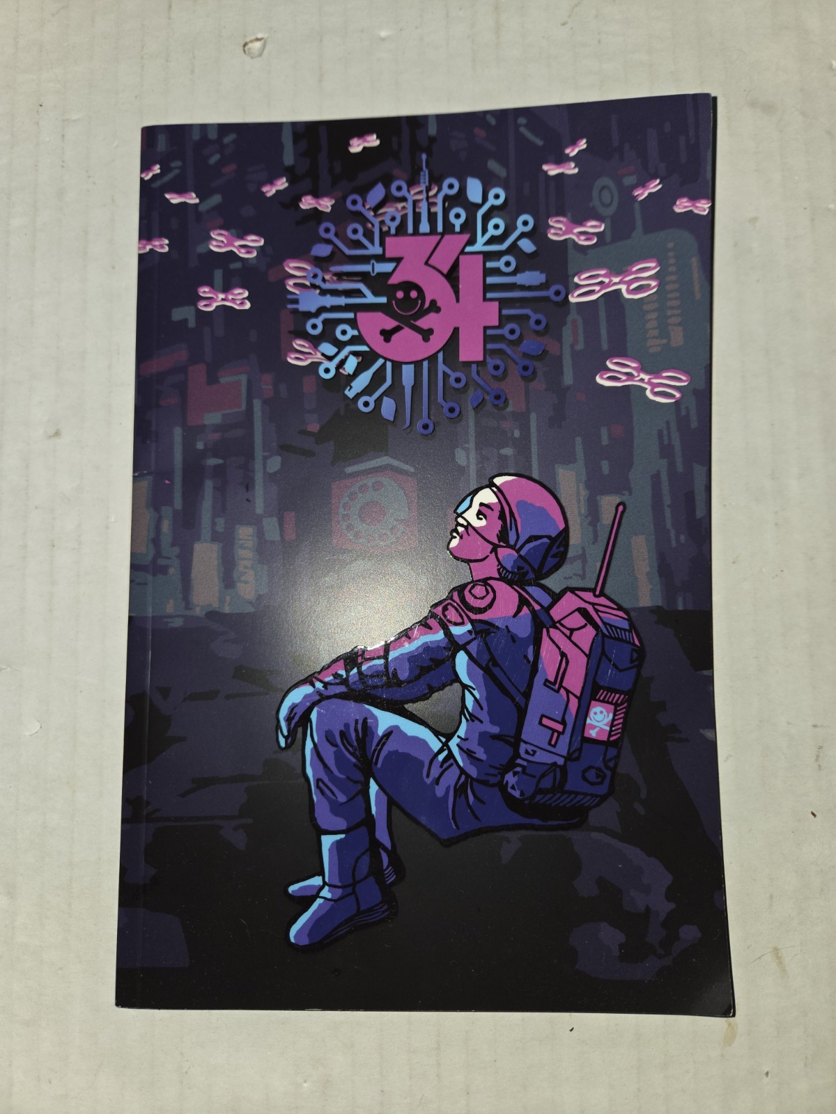 DEF CON 34 Booklet with stickers. Excellent condition