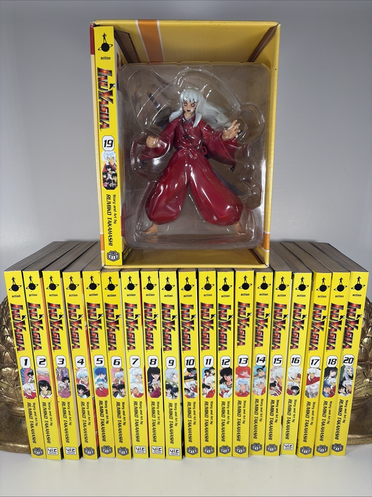 InuYasha Manga Lot Volumes 1-20 + Vol 19 Demon Box Set/vol 19 & 20 Are 1st Print