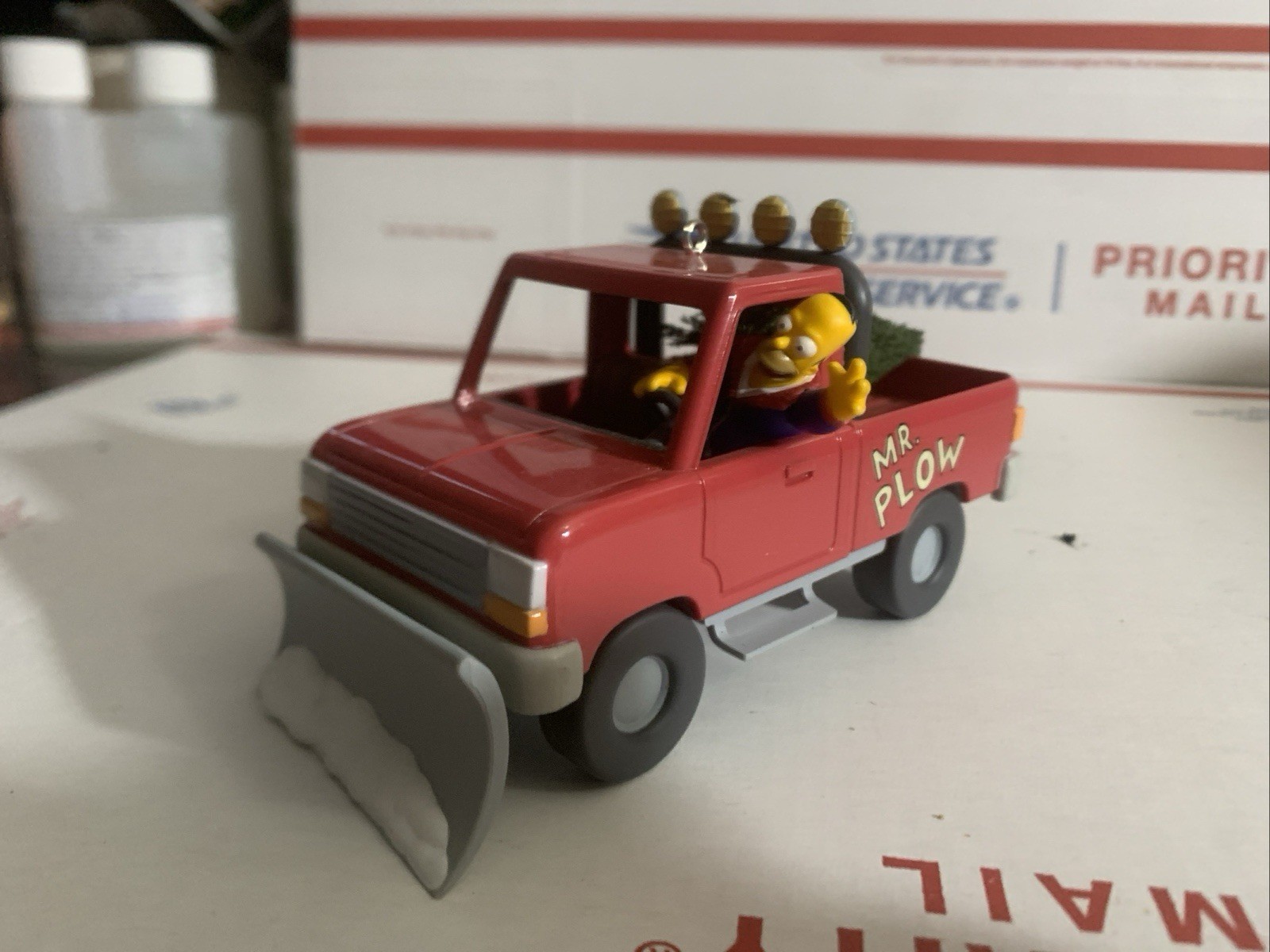 Mr. Plow 2009 Hallmark Ornament QXI1195 Simpsons Homer