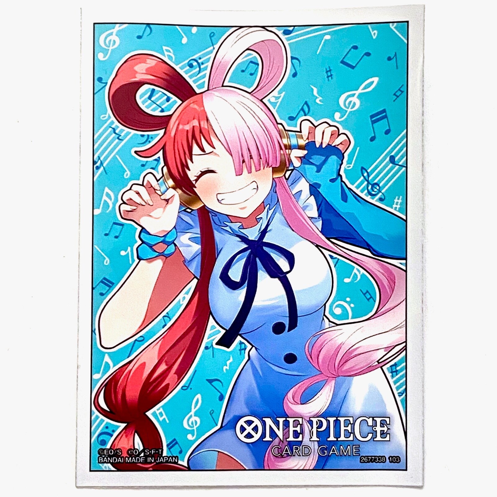 2023 🌐 1 sleeve Uta | Official V3 | One Piece TCG Card Game