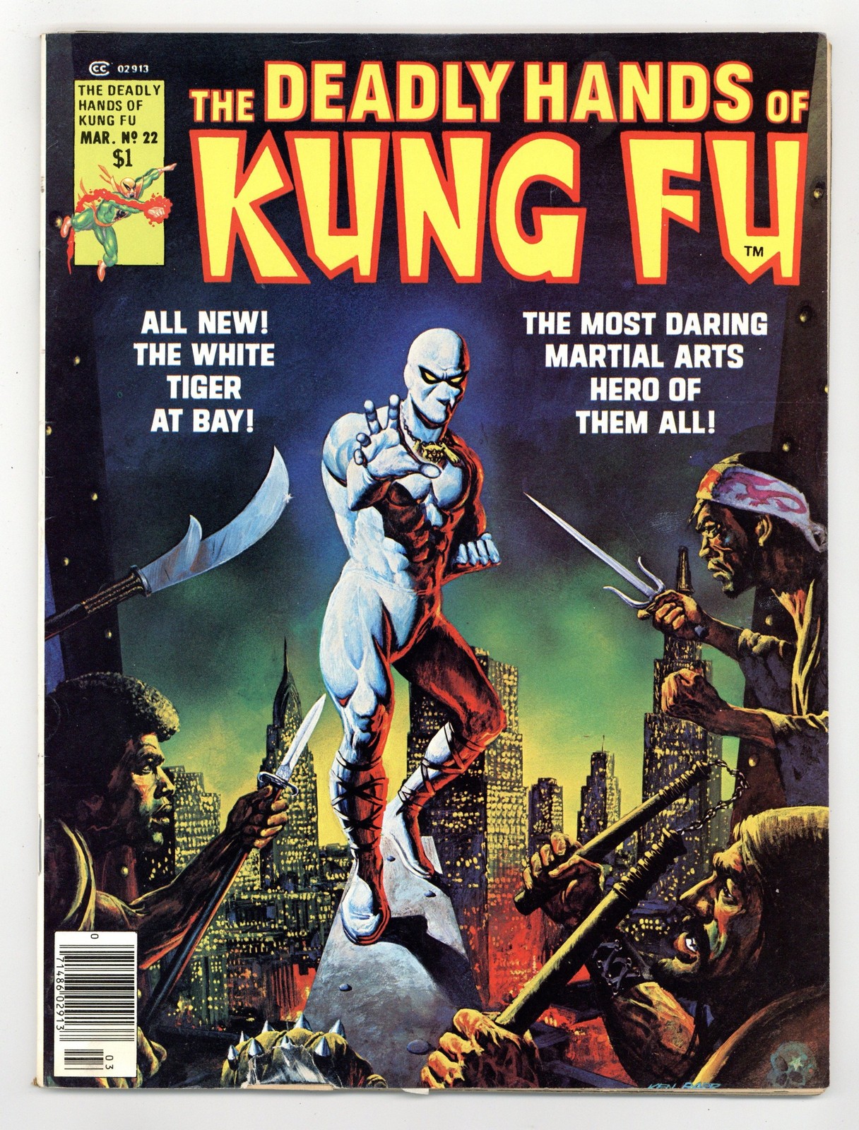 Deadly Hands of Kung Fu #22 GD/VG 3.0 1976 1st app. Jack of Hearts