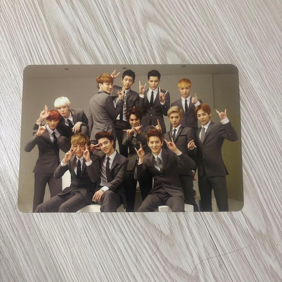 EXO Growl Large Photo Card EXO-K EXO-M