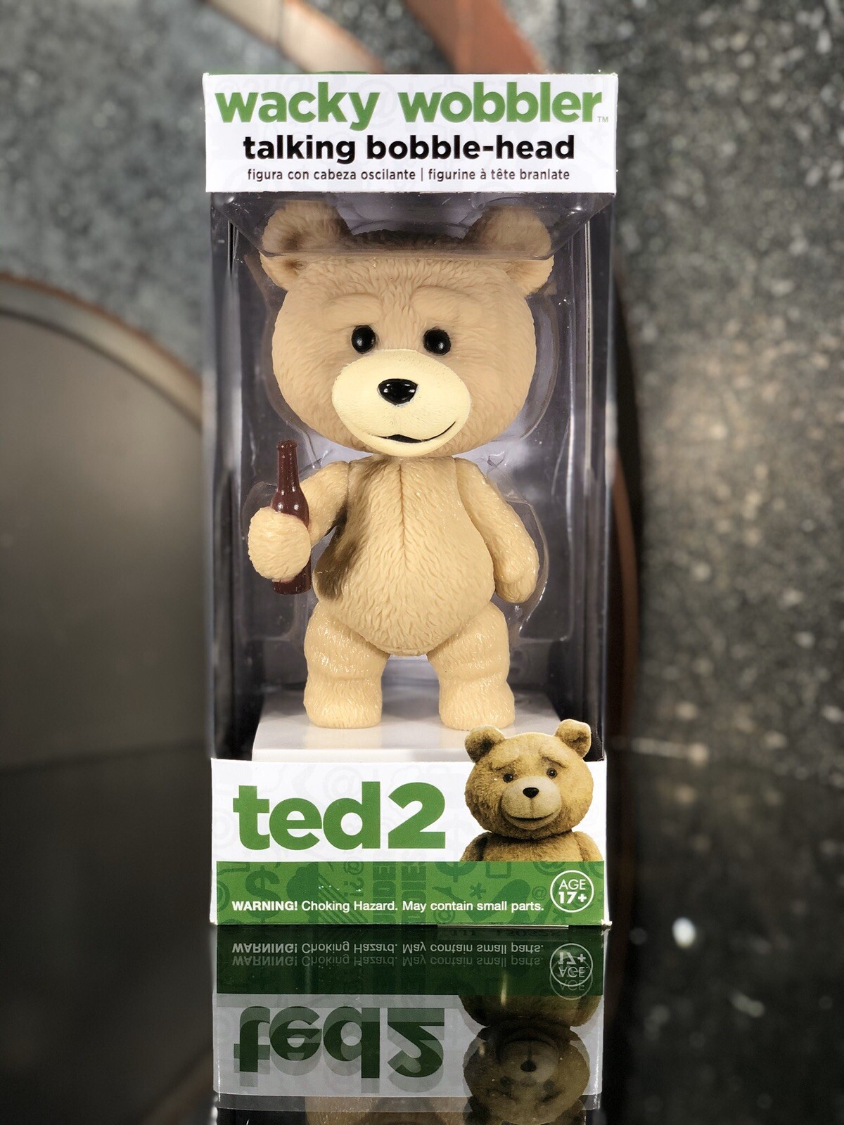 Funko Ted  TALKING TED Wacky Wobbler Movies