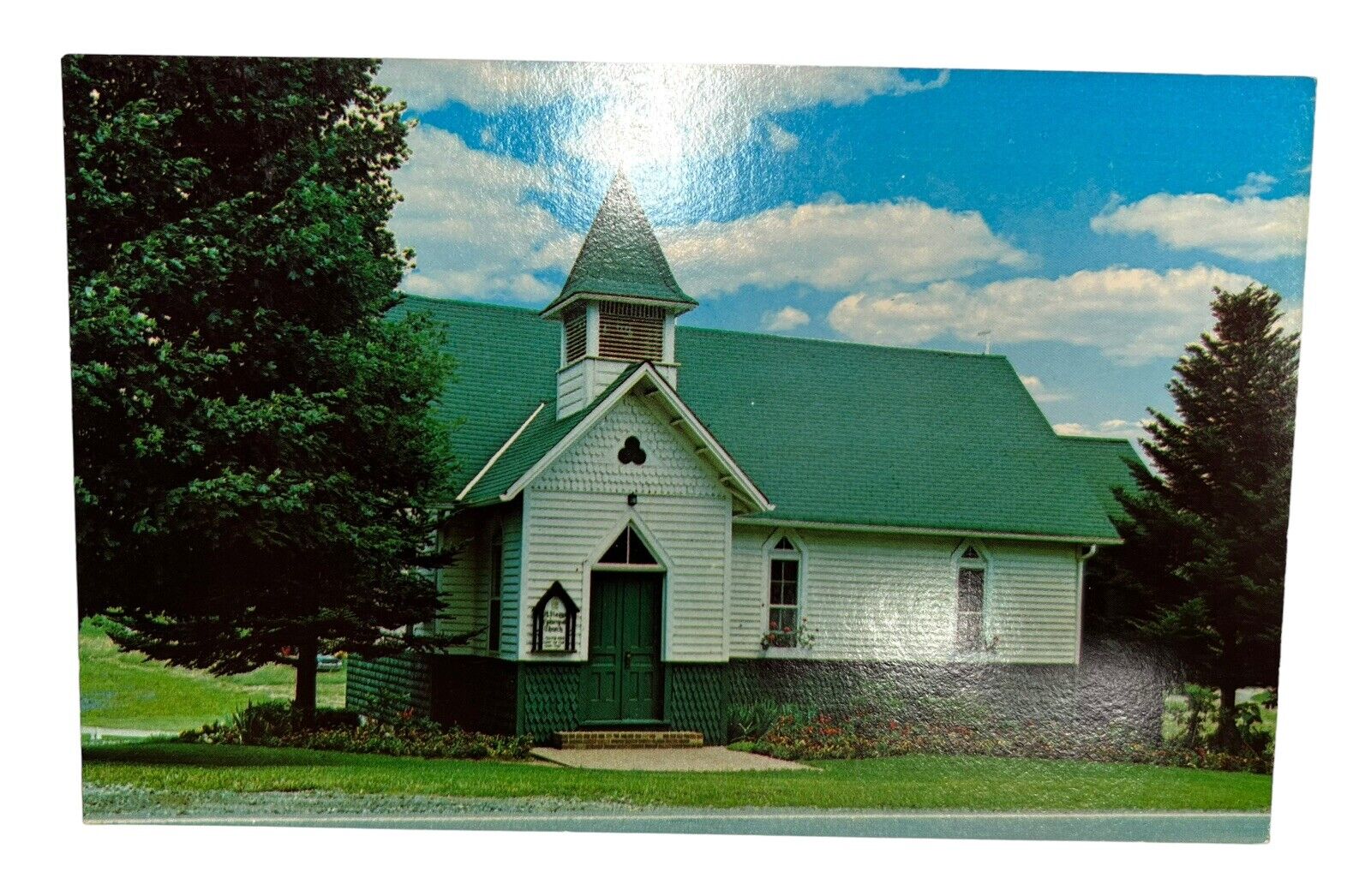 Vintage Postcard St Marys Episcopal Church Beaver Creek North Carolina St Simon