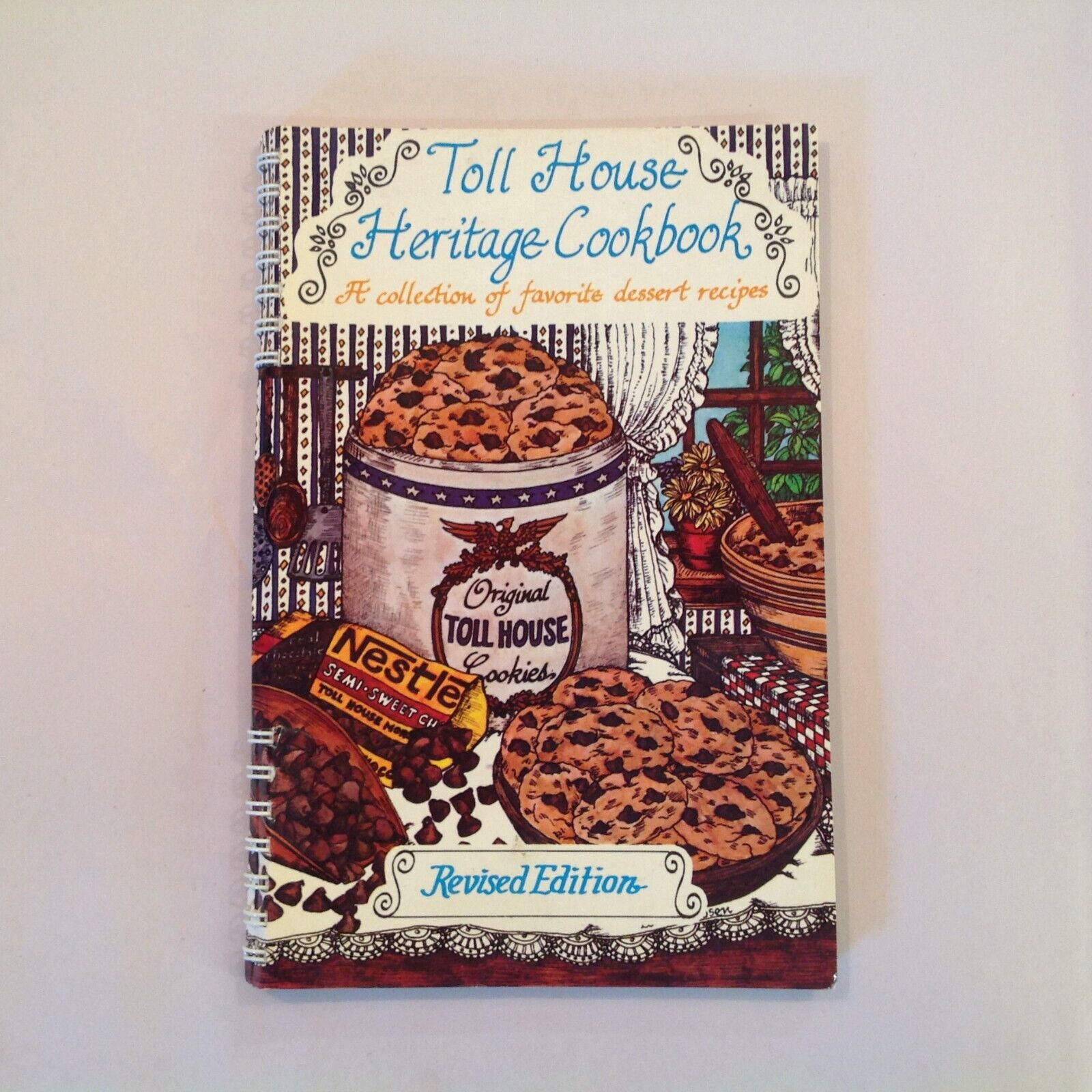 Vintage 1984 Nestle Toll House Heritage Cookbook Dessert Recipes Revised Edition