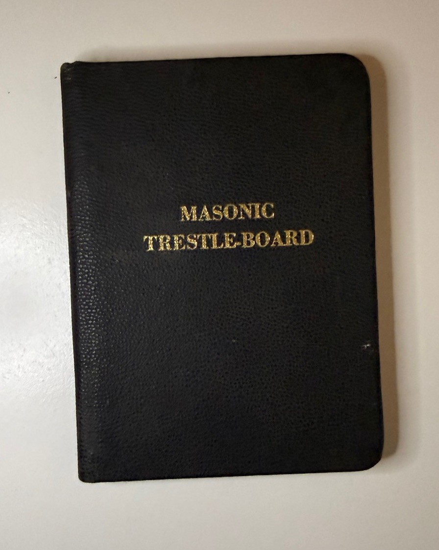 Masonic Trestle-Board Grand Lodge Massachusetts 1968 Freemason Rare Book