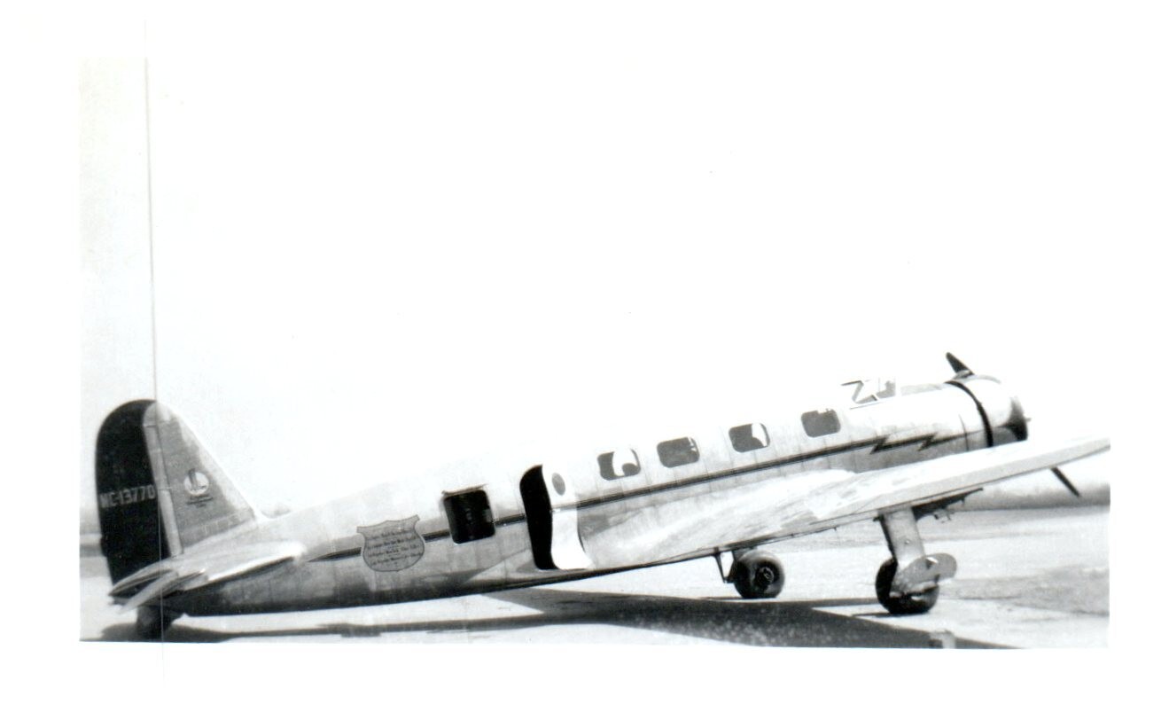 Vultee V-1A Airplane Development Corp Vintage Photograph 5x3.5\