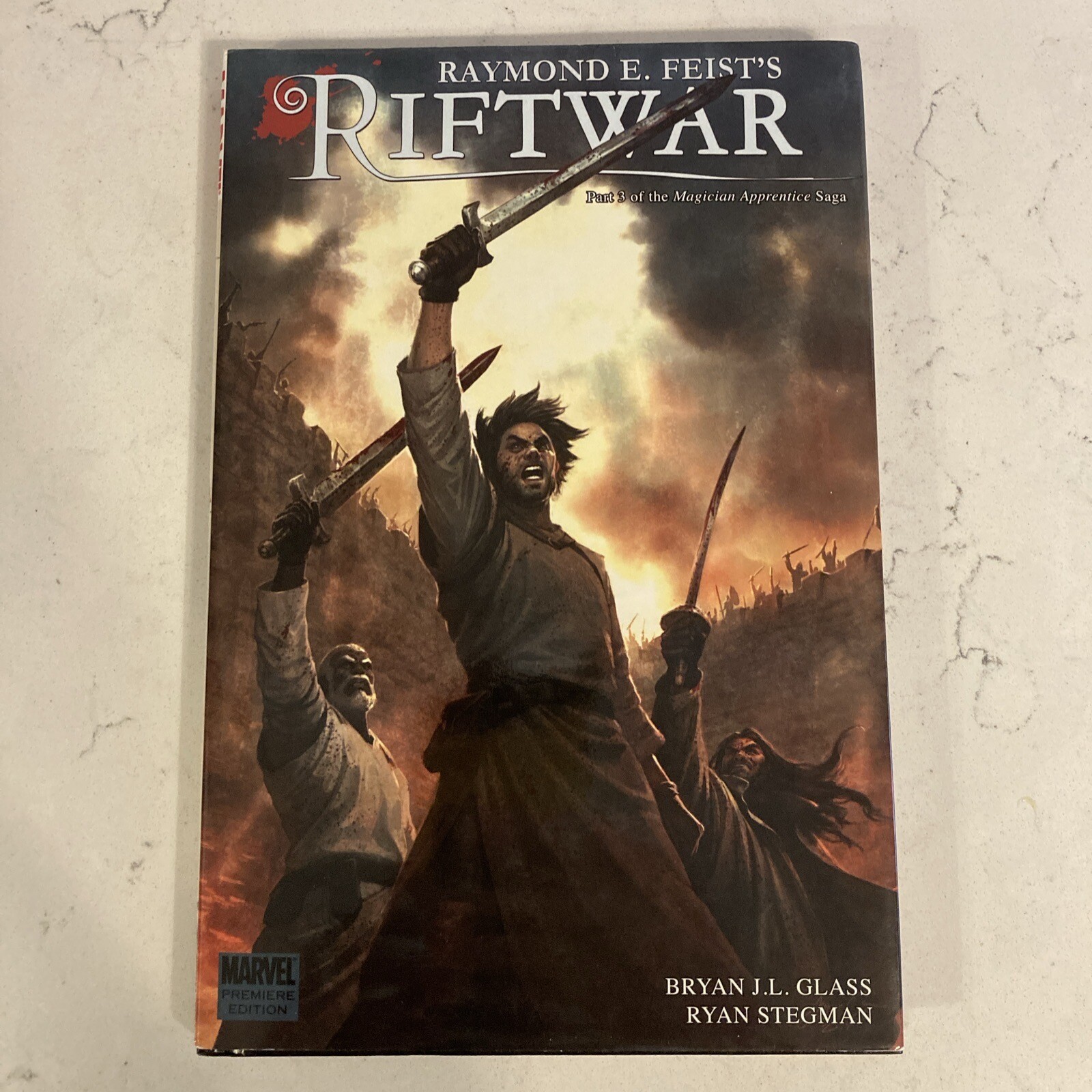 Raymond Feist’s Riftwar (Marvel 2010) Part 3 Hardcover & Dust Jacket 1st Print