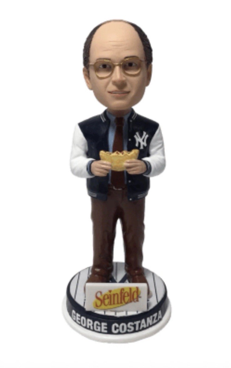 George Costanza Calzone Bobblehead New York Yankee Stadium 2026
