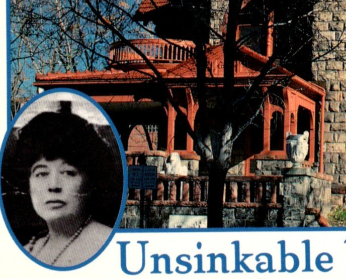 Vintage Postcard Unsinkable Molly Brown's Home Denver Colorado CO