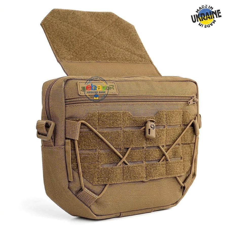 Ukrainian Tactical Dangler Pouch Coyote MOLLE Utility Waist Bag Ukraine