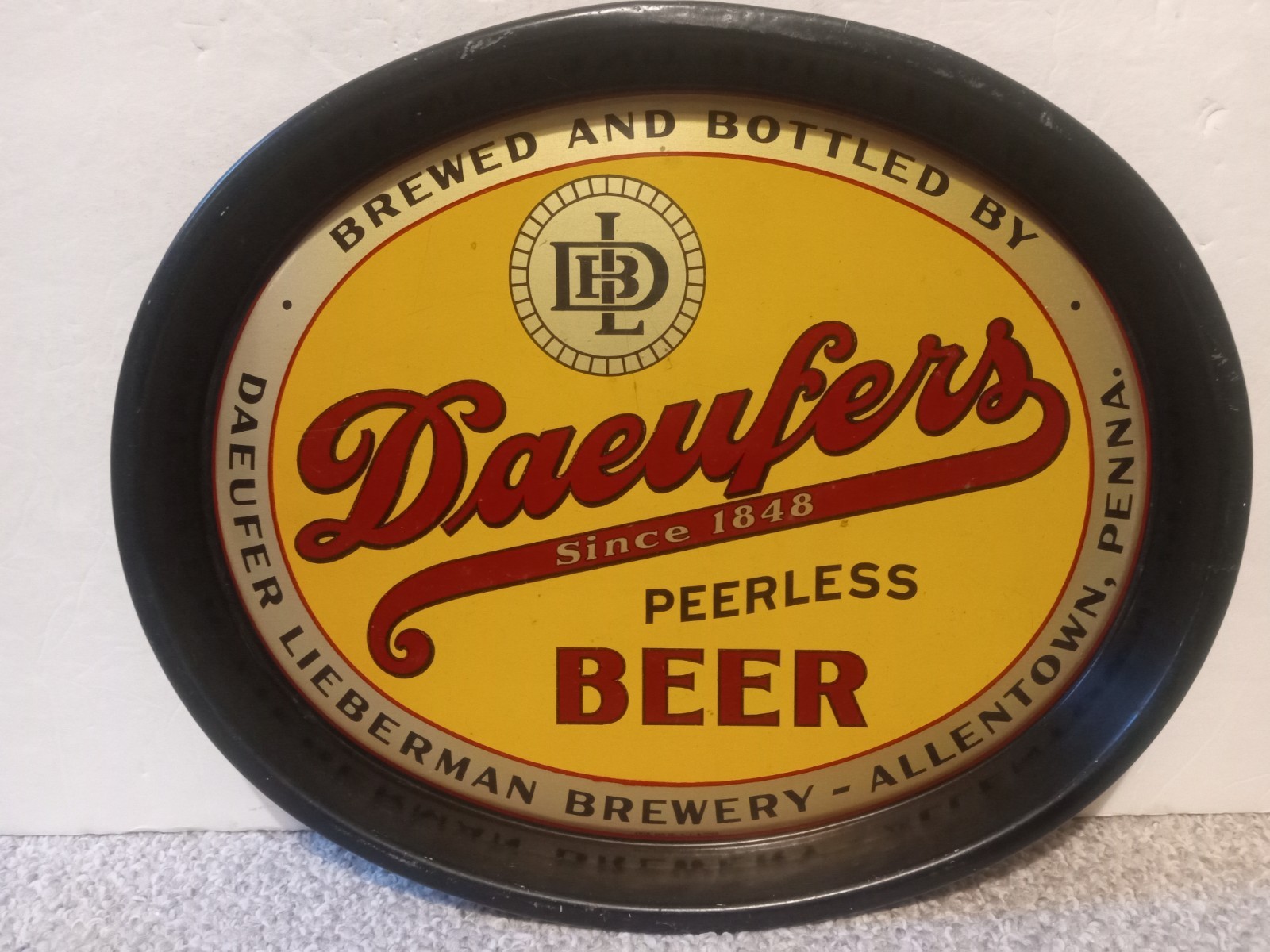 Daeufers Peerless Beer Tray 15\
