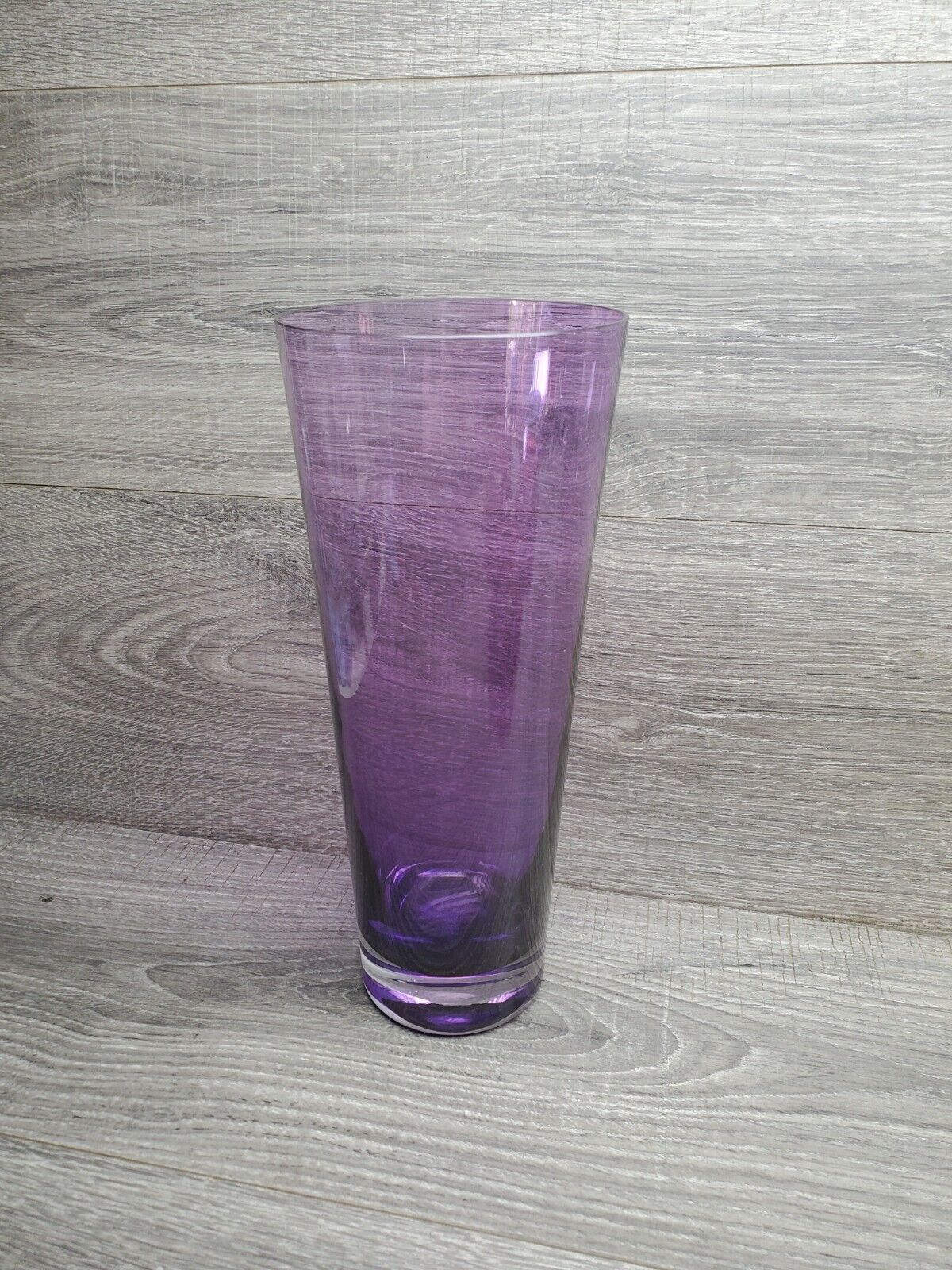 Vtg Amethyst Purple Vase Made In Western Germany