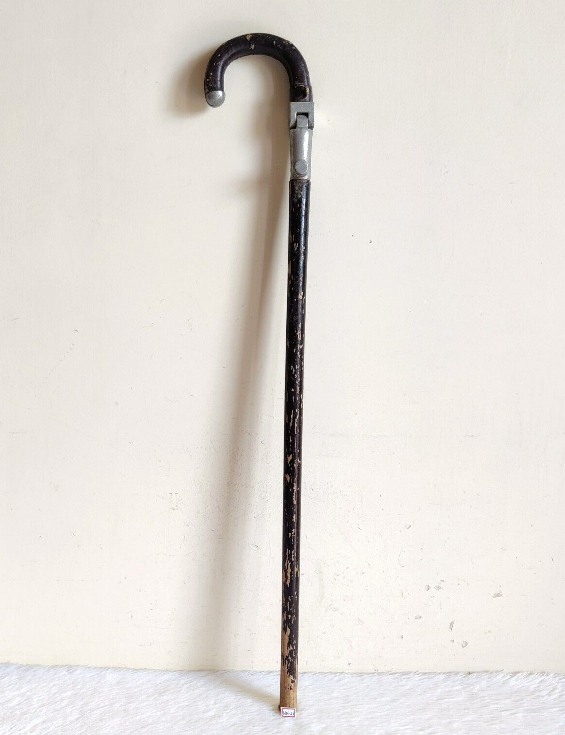 Vintage Handmade Old Age People Wooden Walking Old Support Sitting Stick WN23