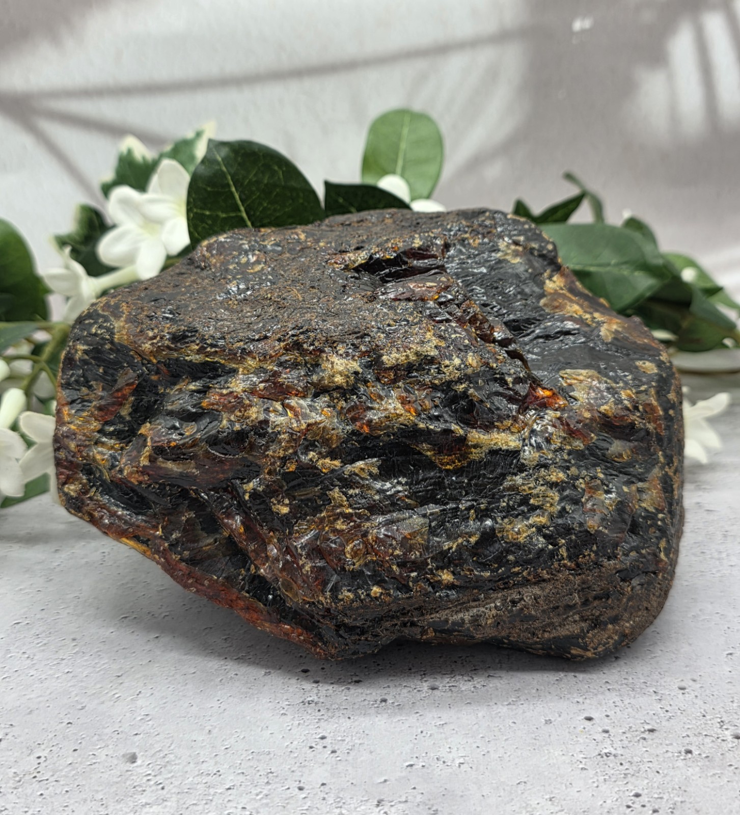 Large Raw Amber 1 LB 12 oz Blue UV Fluorescent Natural Rough Specimen 6