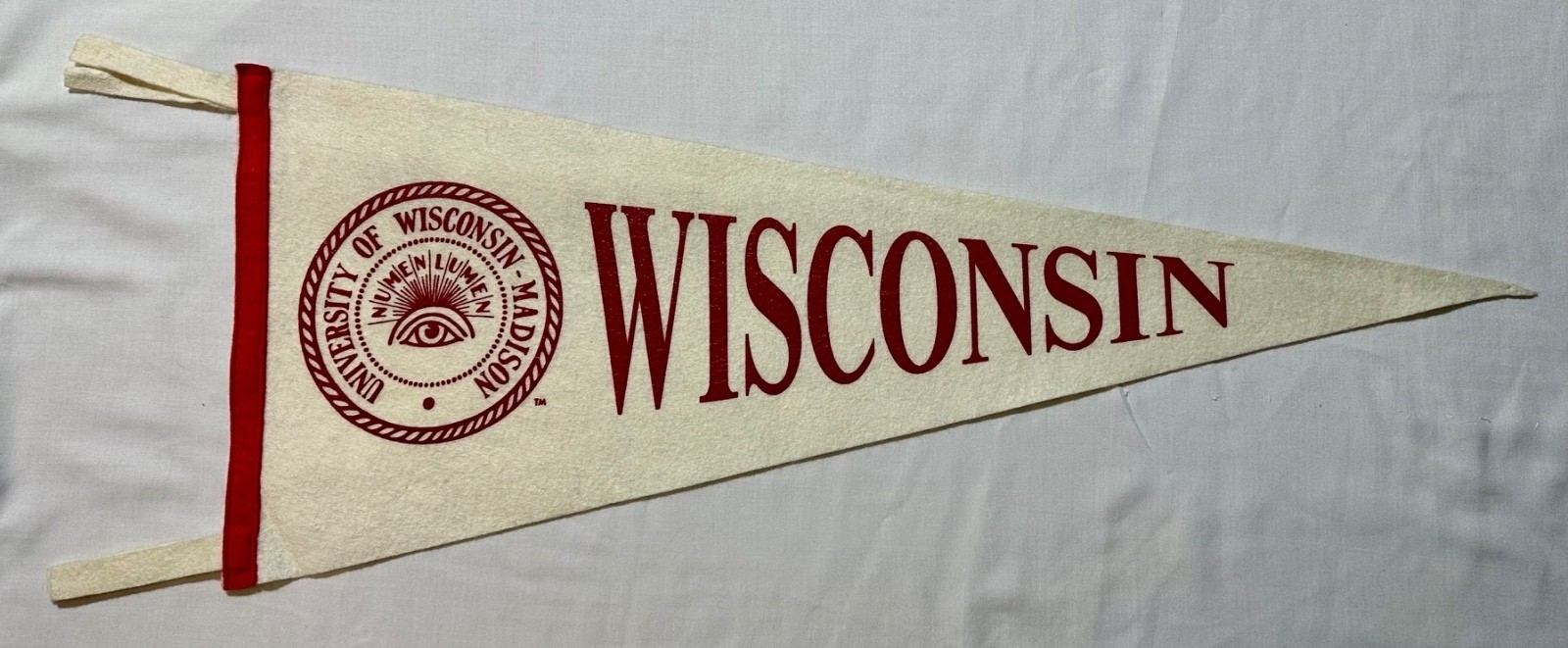 Vintage University of Wisconsin Badgers Pennant Vintage University of Wisconsin Badgers Pennant