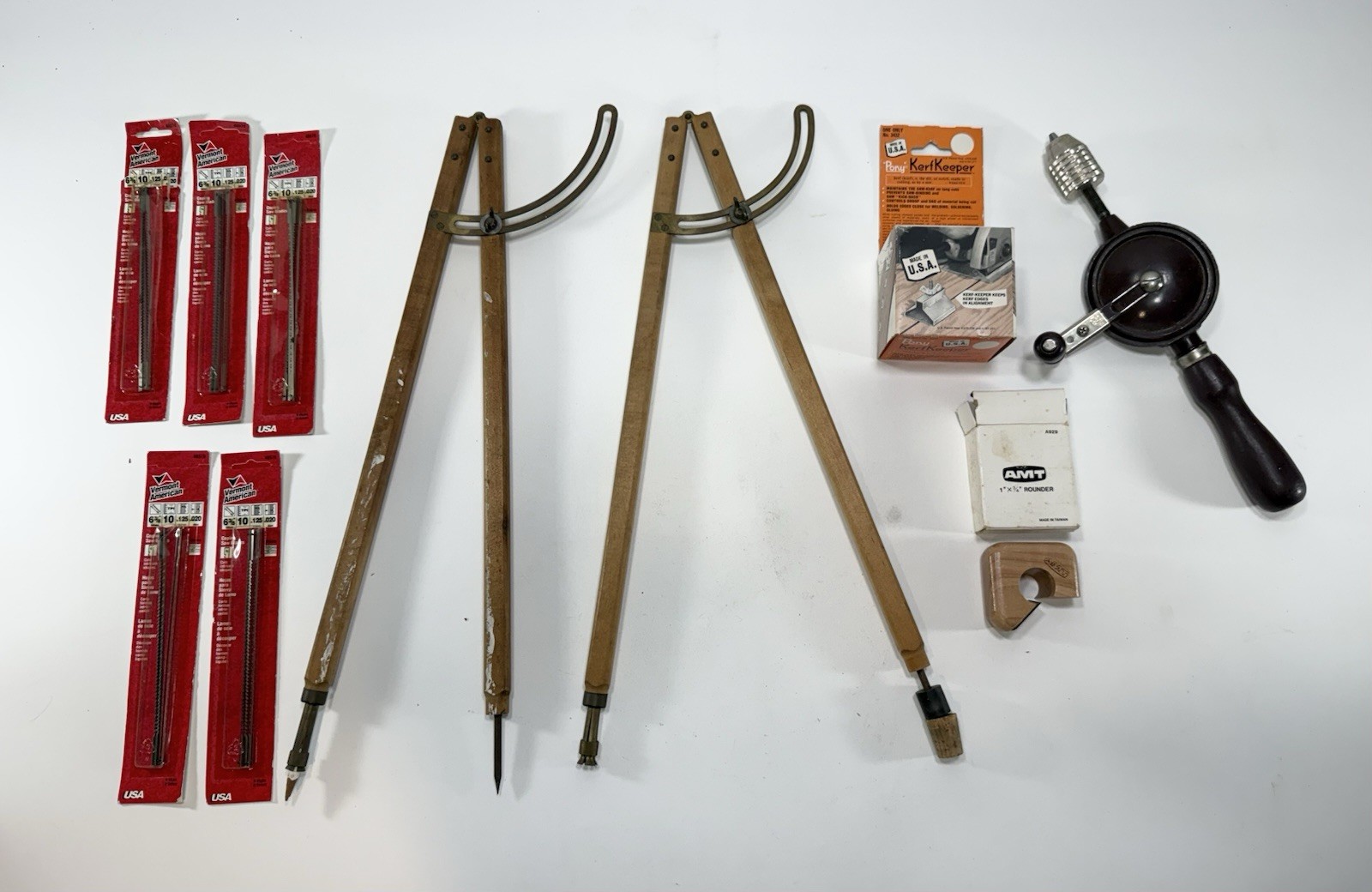 Antique Vintage  STANLEY  No. 611A Hand Drill Miscellaneous Wood Working Tools