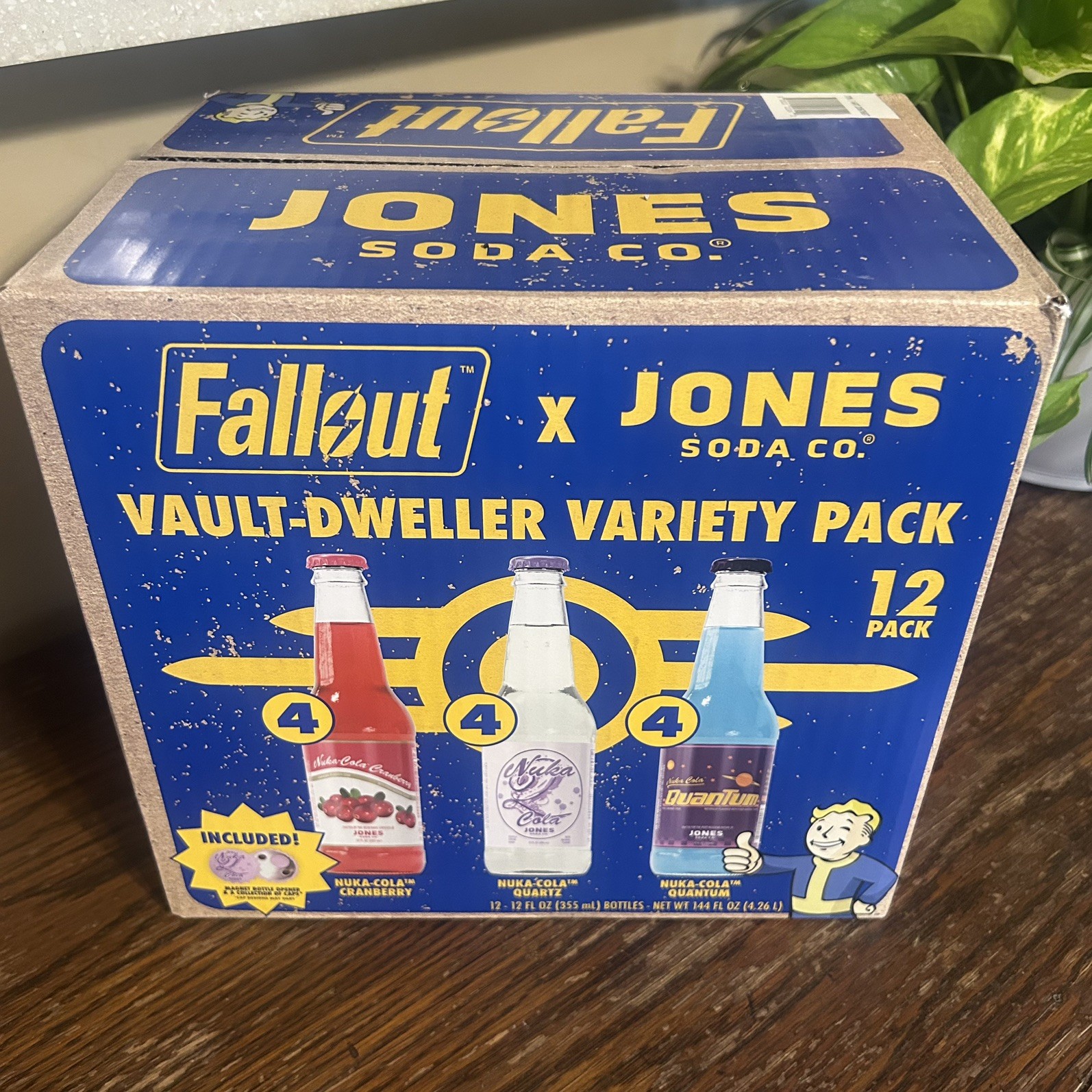 Jones Soda Co. Fallout Vault-Dweller Variety Pack 12-Pack Vault Boy