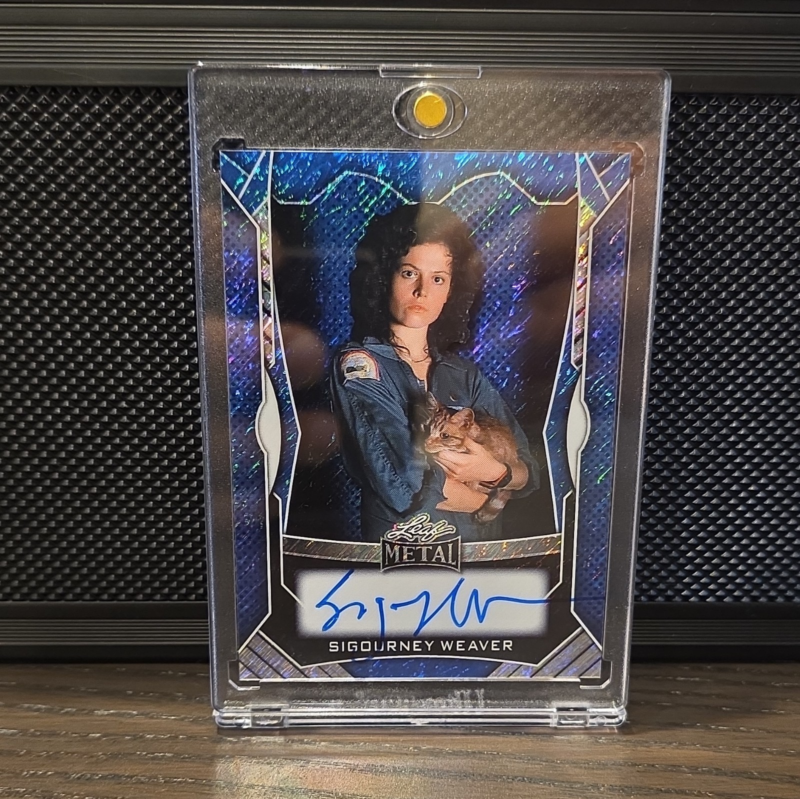 2025 Leaf Metal Alien Sigourney Weaver Hard Signed Auto MA-SW1 4/4 2025 Leaf Metal Alien Sigourney Weaver Hard Signed Auto MA-SW1 4/4