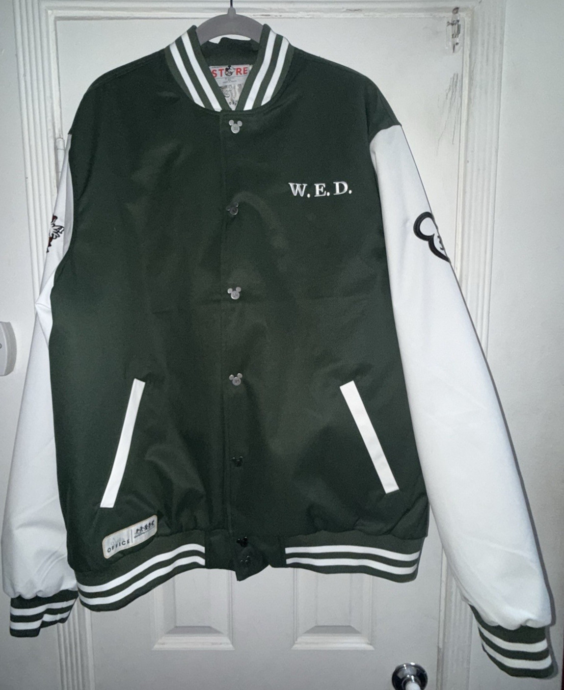 D23 2026 Disney Company Store Walt\'s Office W.E.D. Mickey Imagineering Jacket XL