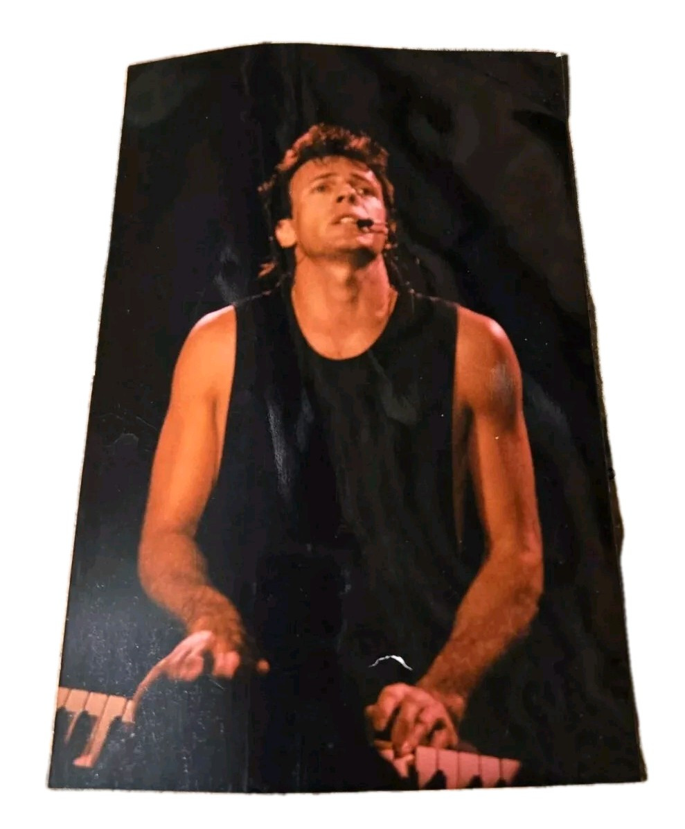 Photograph Rick Springfield Singer Actor Concert Souvenir Photo 6 X 4