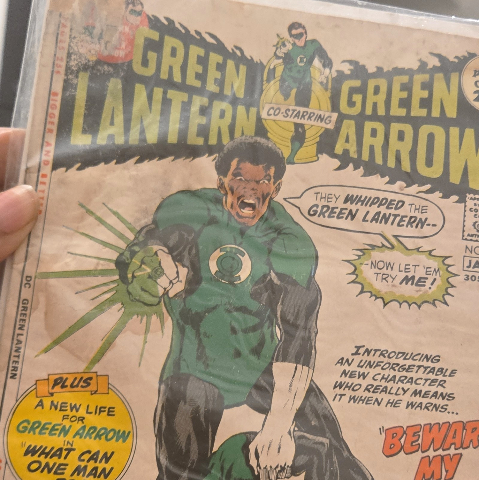 Green Lantern #87 1971 DC Comics Green Arrow Neal Adams Cover 1st JOHN STEWART