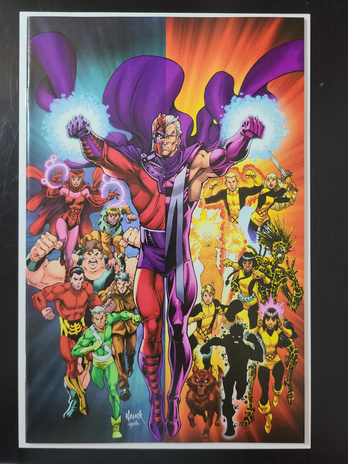 Magneto #1 1:100 Todd Nauck Virgin Variant Marvel 2023 NM/NM+ CGC Ready