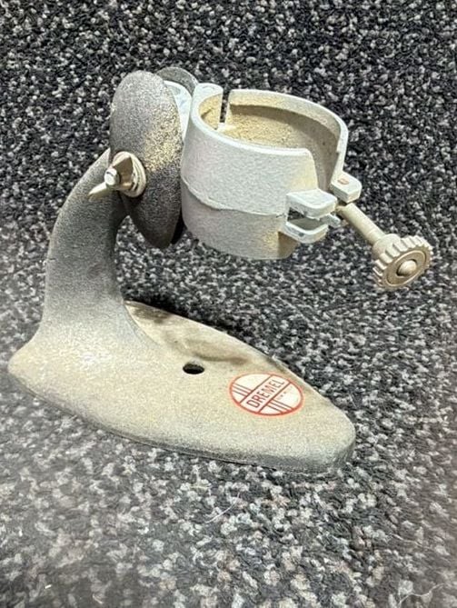 Vintage Dremel 600 Cast Iron Adjustable Drill Stand Vintage Dremel 600 Cast Iron Adjustable Drill Stand