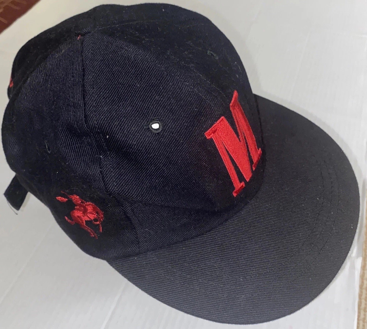 Vintage Marlboro Hat Cowboy Horse Rodeo Adjustable Vanguard 90's Cigarette Promo