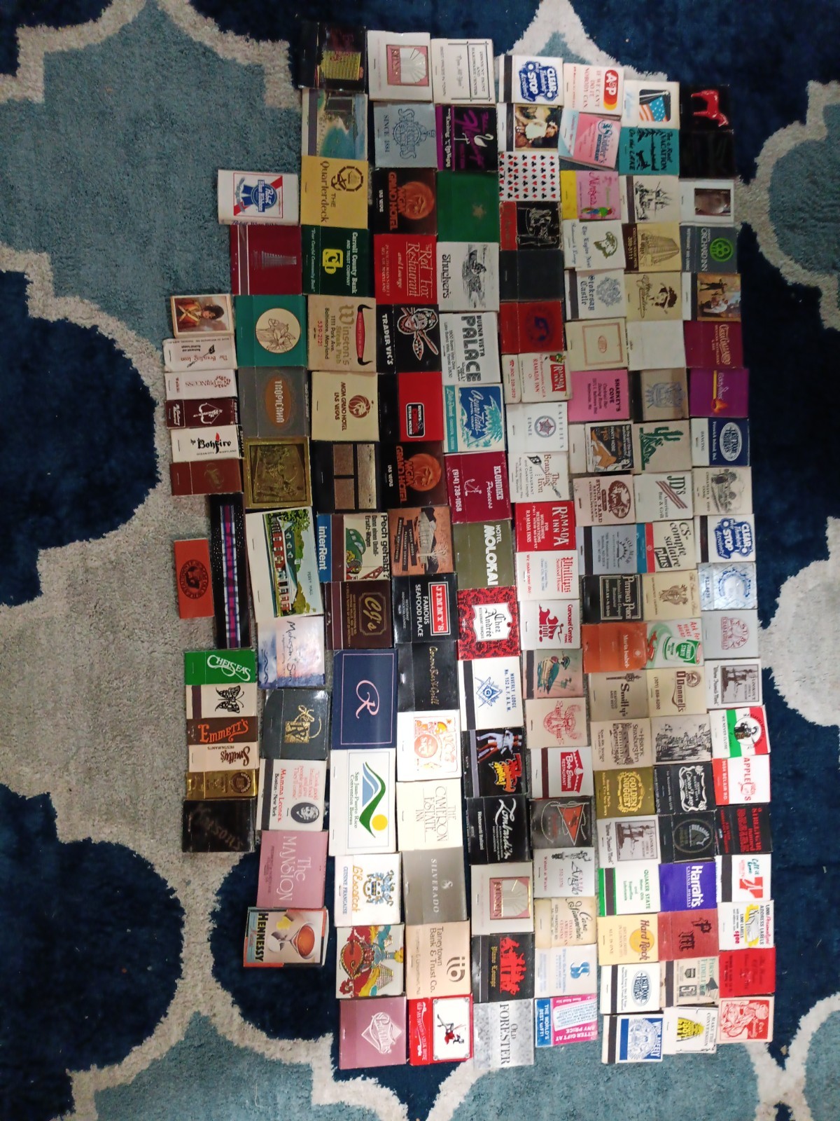 150 matchbooks vintage From 1960\'s To 1980\'s