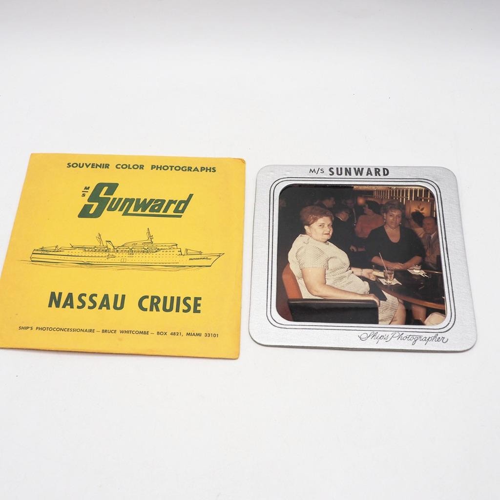 Nassau Cruise Photograph Sunward 1960's