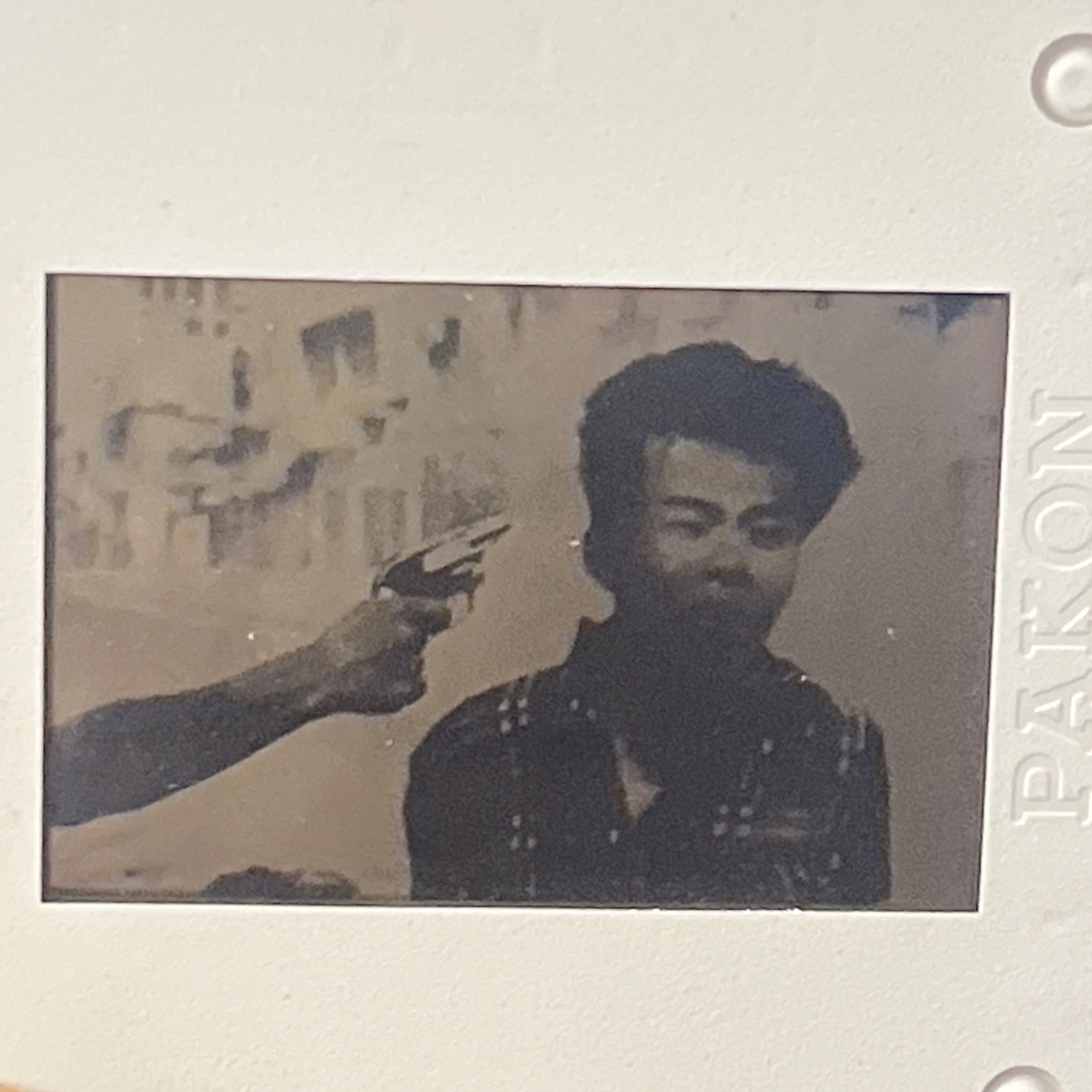 1968 Saigon Execution Photo Slide Closeup Nguyễn Văn Lém Vietnam War Militaria
