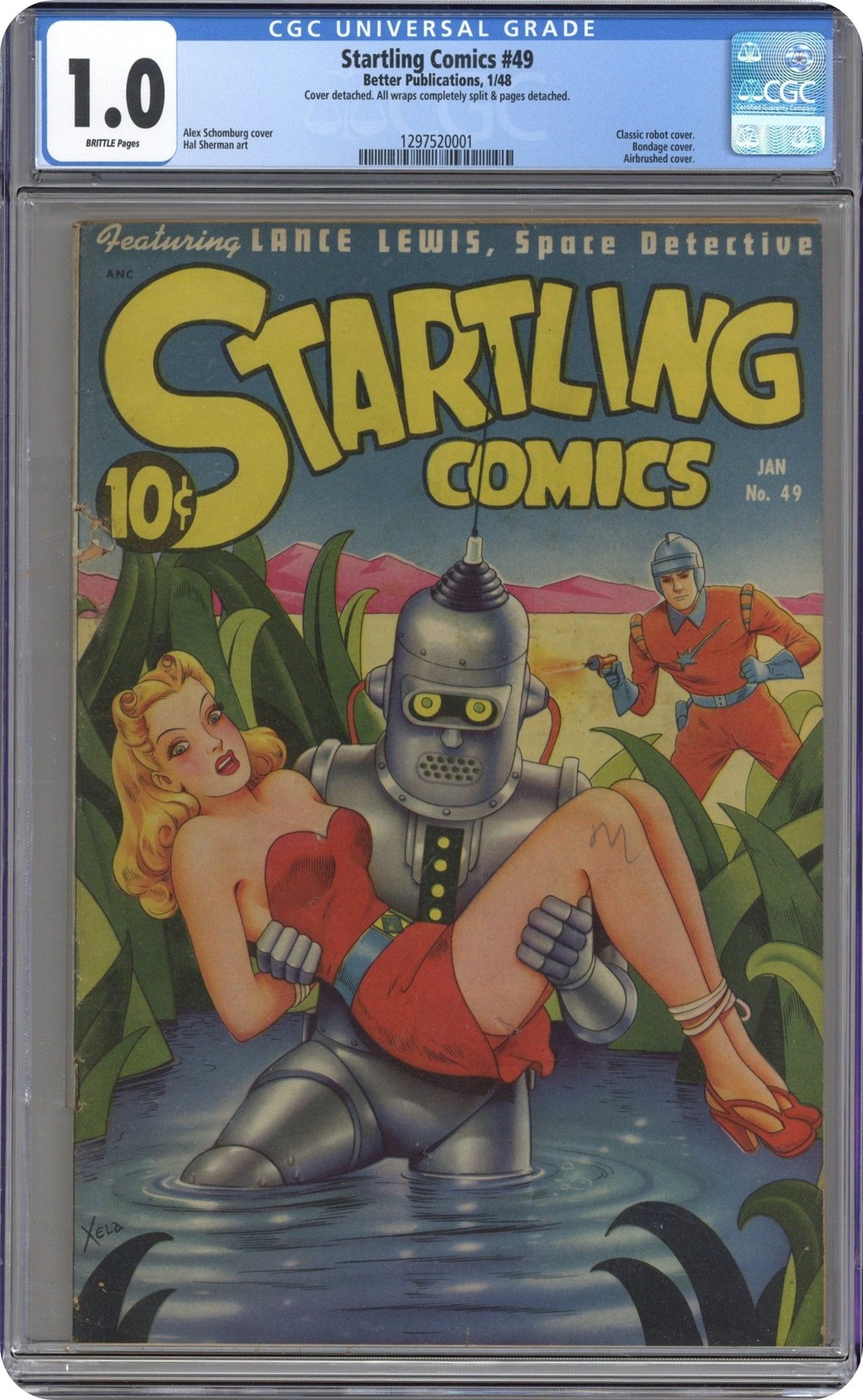 Startling Comics #49 CGC 1.0 1948 1297520001