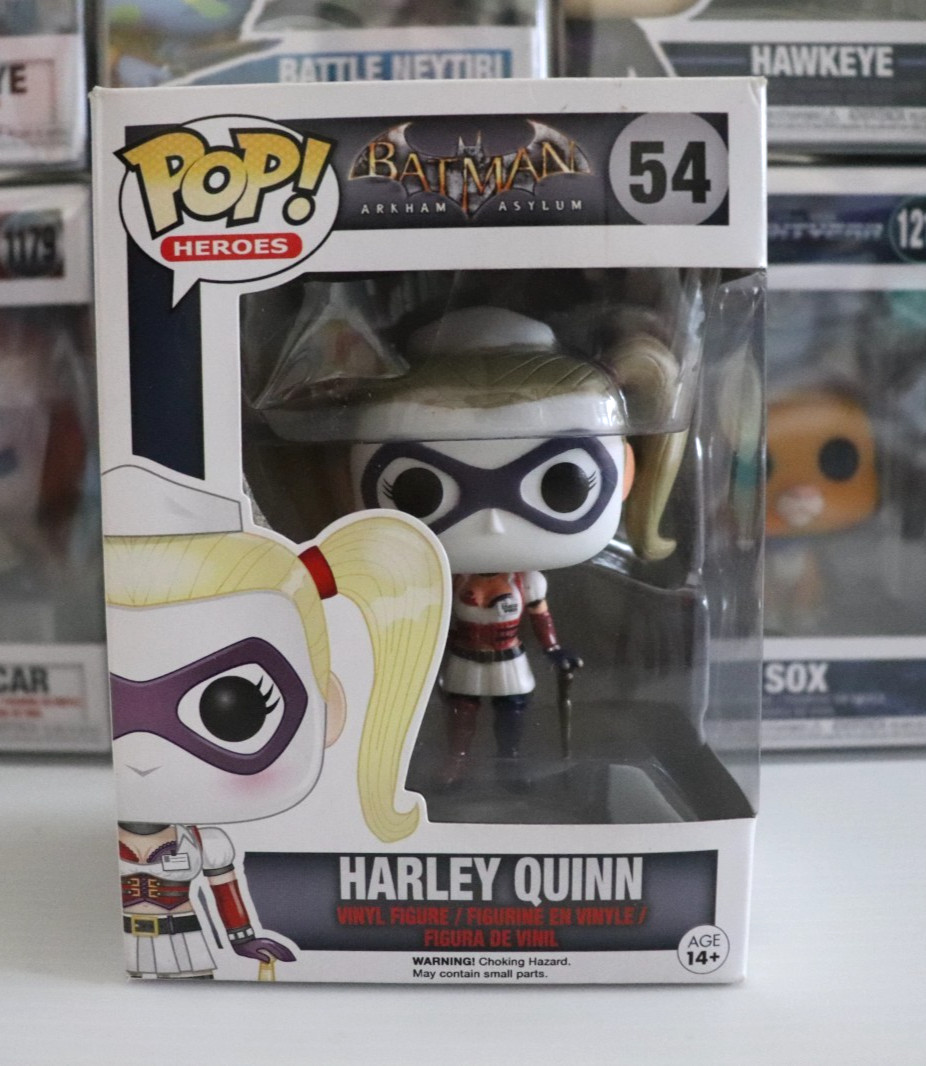 Pop Heroes Batman #54 Harley Quinn Vinyl Figure