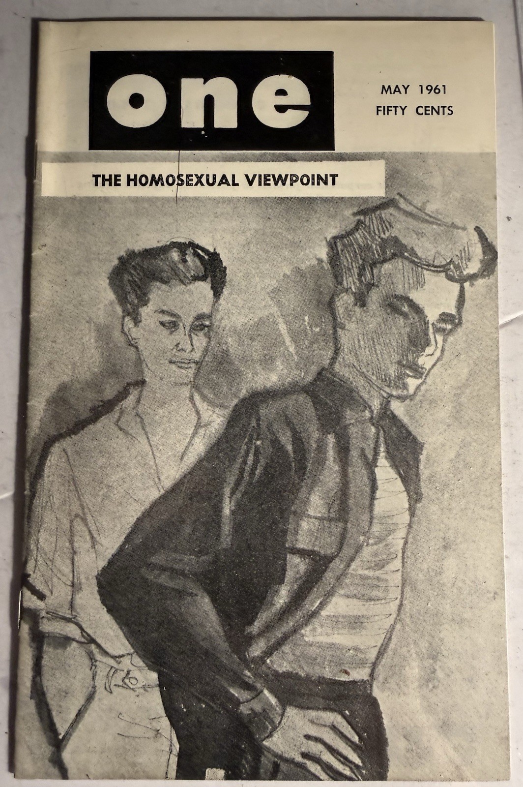 ONE VIEWPOINT -DECEMBER 1961 - VTG CULTURE PHOTOGRAPHY ART MAGAZINE GAY INTEREST
