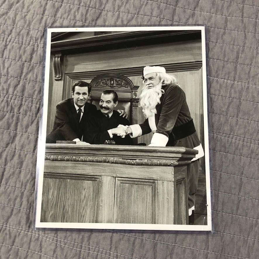 Bob Hope Vintage 8X10 Original Photo Don Adams Jerry Colonna Christmas Santa 70s