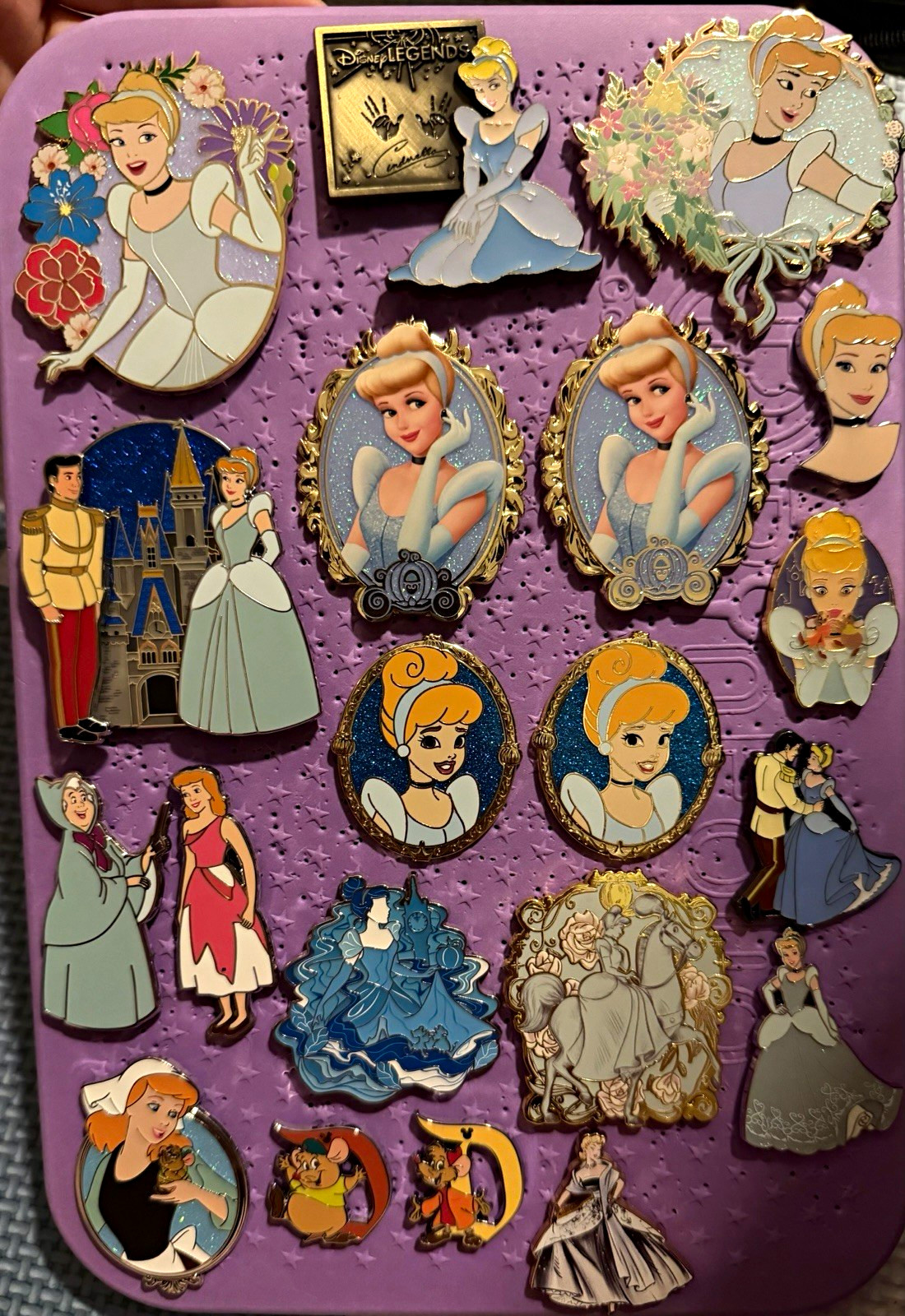 Disney Cinderella pins