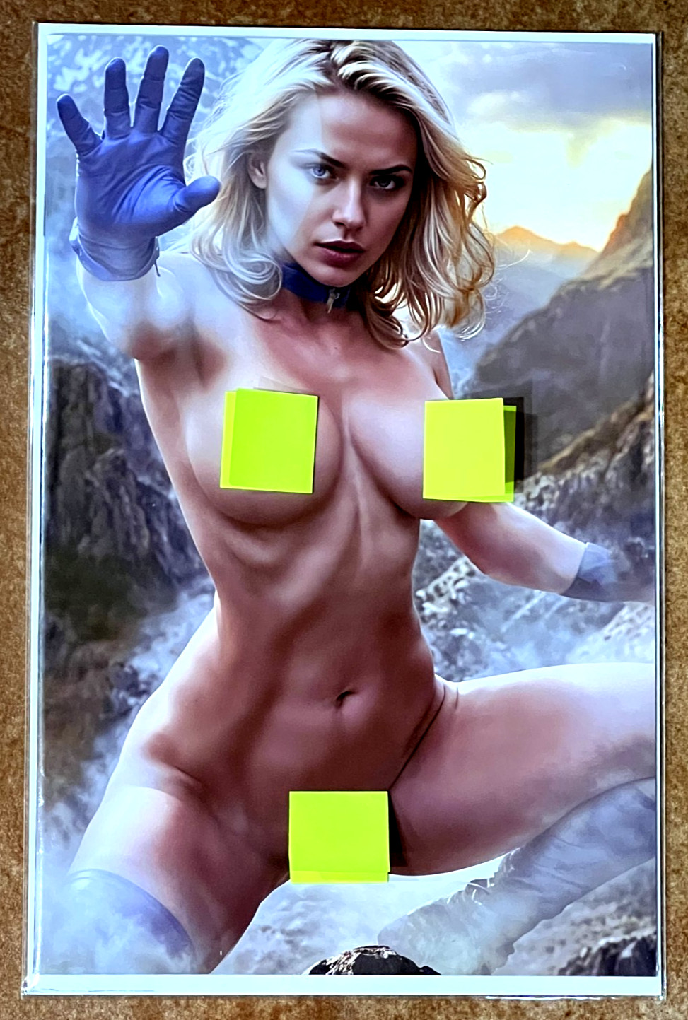 Sue Storm D ‘Invisible Woman’ DOUBLE SIDED (NUDE) - Deviant Nation Ltd 100 w CoA